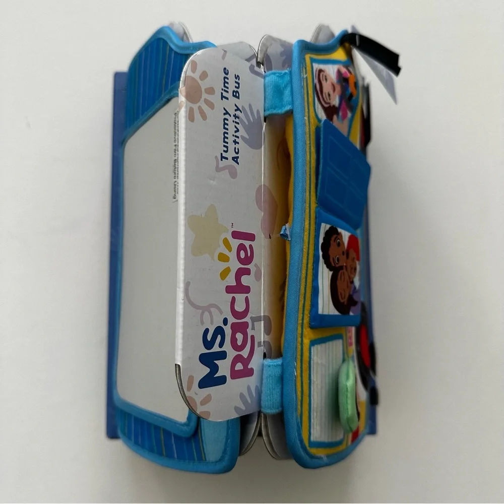 Ms. Rachel Tummy Time Activity Bus Baby Toy